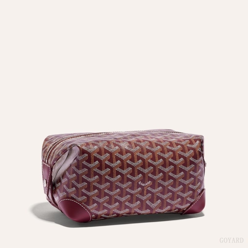 Goyard Bowling 25 Toiletry Bag Viininpunainen | ZABM9061