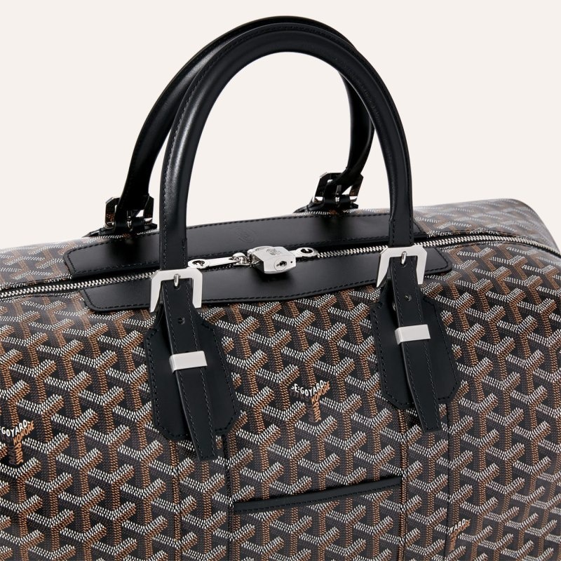 Goyard Bowling 45 bag Mustat | ARUB7464