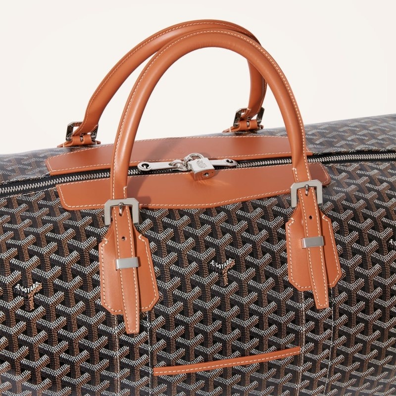 Goyard Bowling 55 bag Mustat Ruskea | BGGB5496