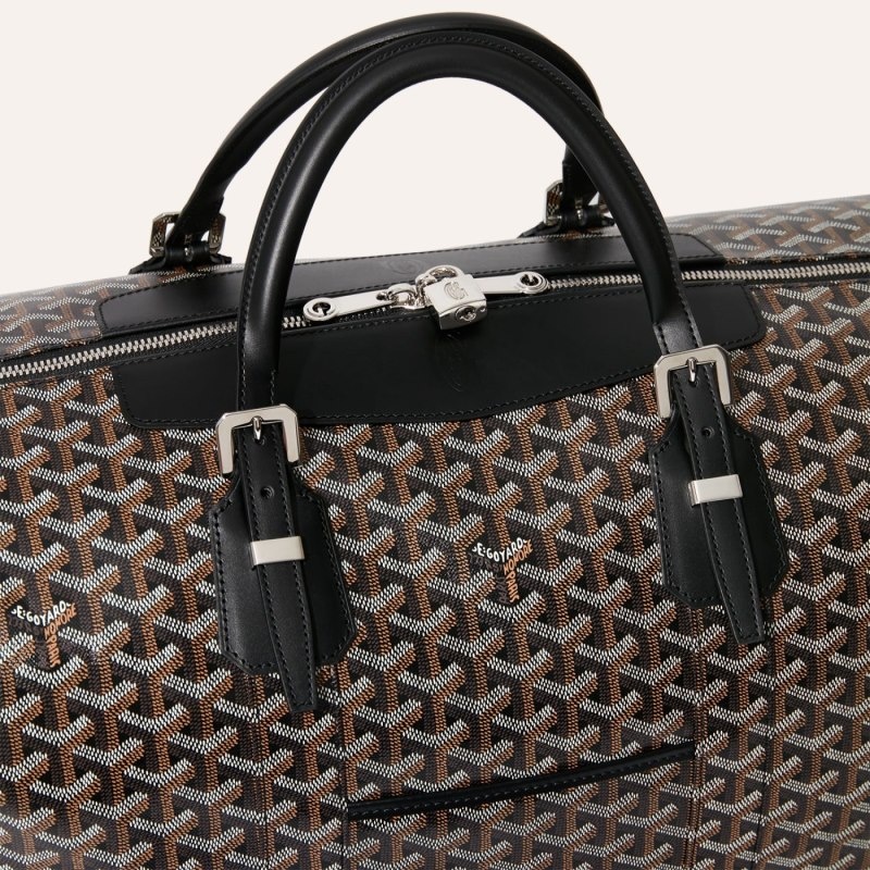 Goyard Bowling 55 bag Mustat | EJFW7346