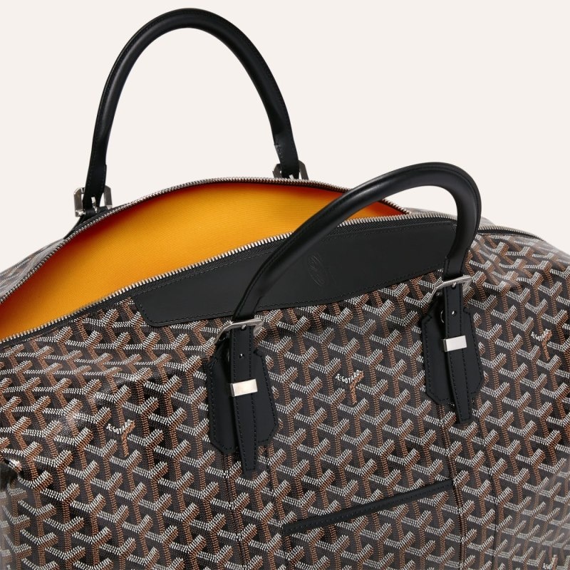 Goyard Bowling 55 bag Mustat | EJFW7346