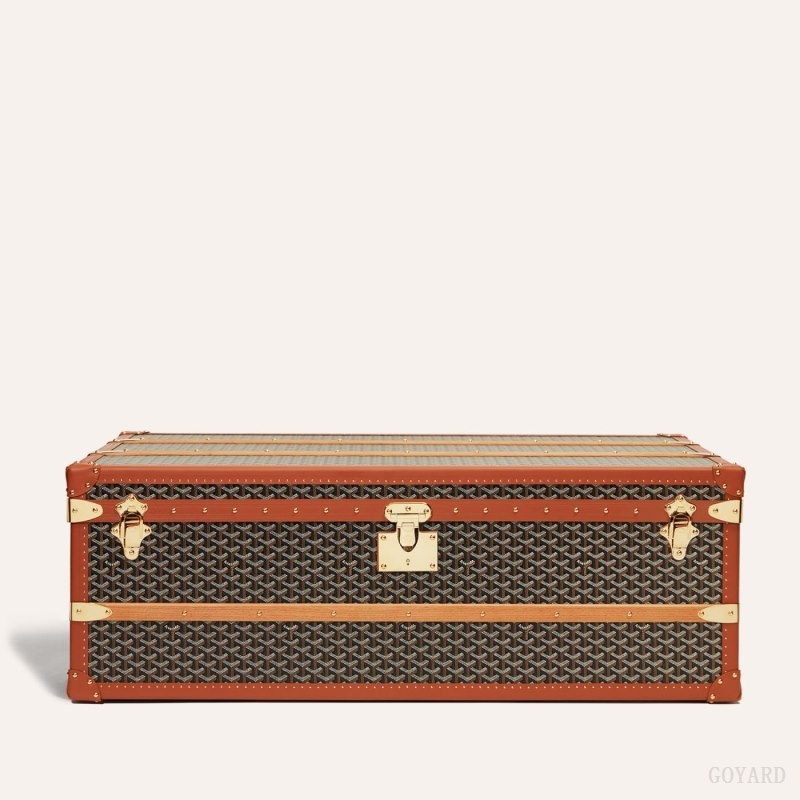 Goyard CABINE TRUNK Mustat Ruskea | LPFT9672