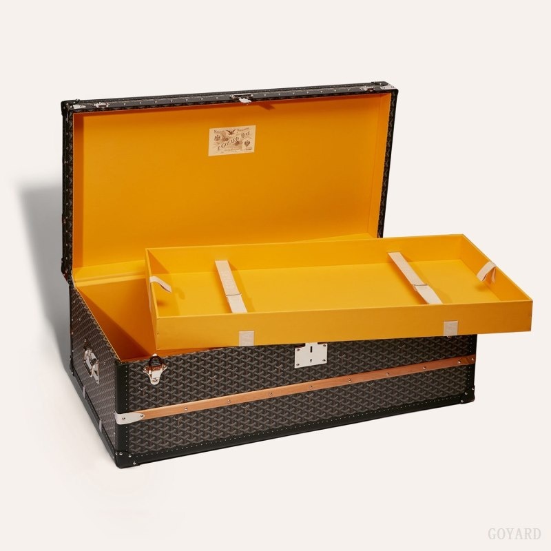 Goyard CABINE TRUNK Mustat | CRVT9862