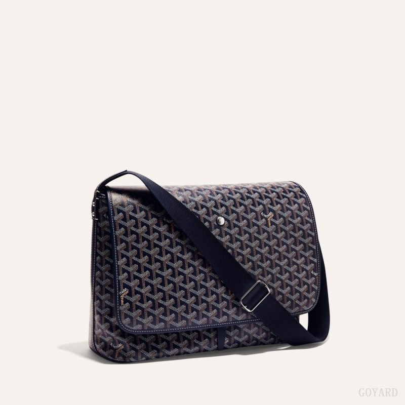 Goyard CAPETIEN MM MESSENGER BAG Laivastonsininen Sininen | UFHE9932