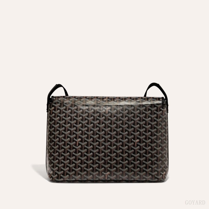 Goyard CAPETIEN MM MESSENGER BAG Mustat | AZVC6511