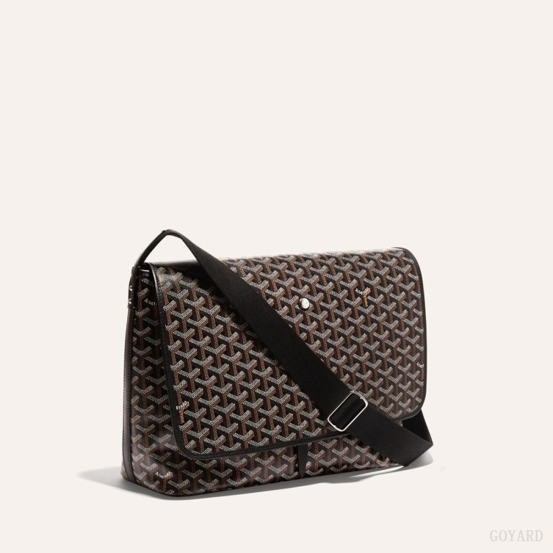 Goyard CAPETIEN MM MESSENGER BAG Mustat | AZVC6511