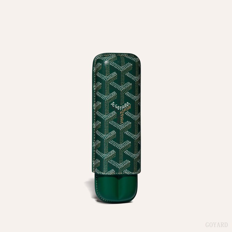 Goyard CHURCHILL 2 CIGAR CASE Vihreä | OJKG2402