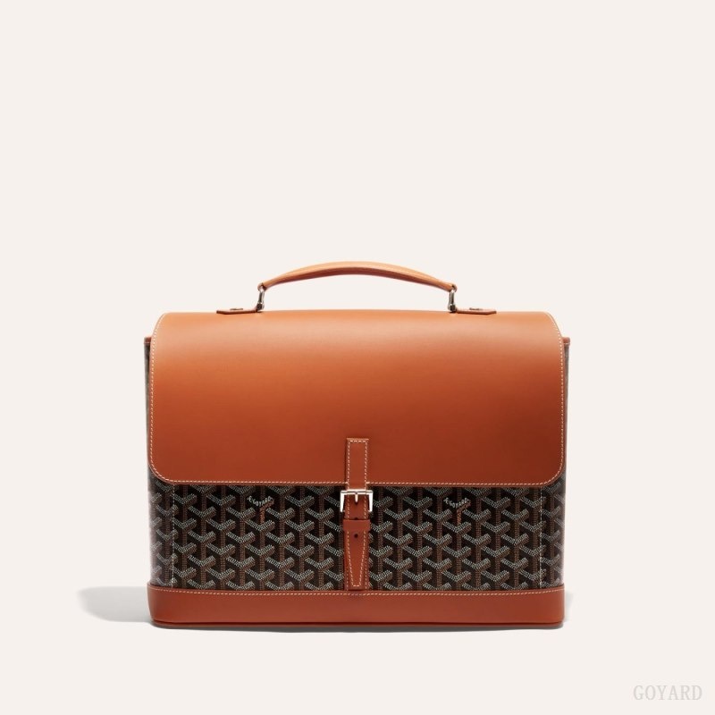 Goyard CITADIN PM MESSENGER BAG Mustat Ruskea | YNPR9827