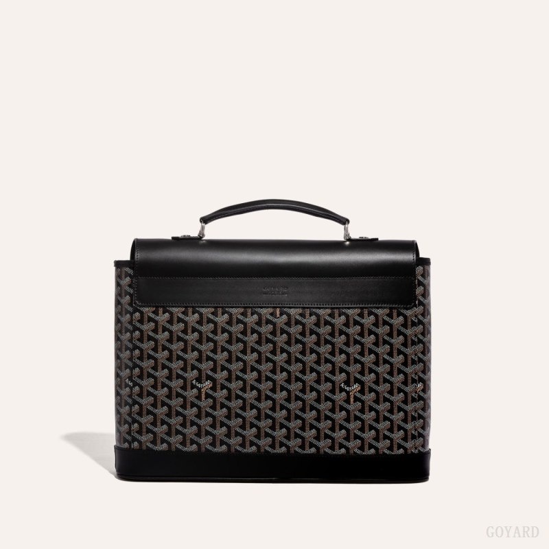 Goyard CITADIN PM MESSENGER BAG Mustat | EMWQ6627