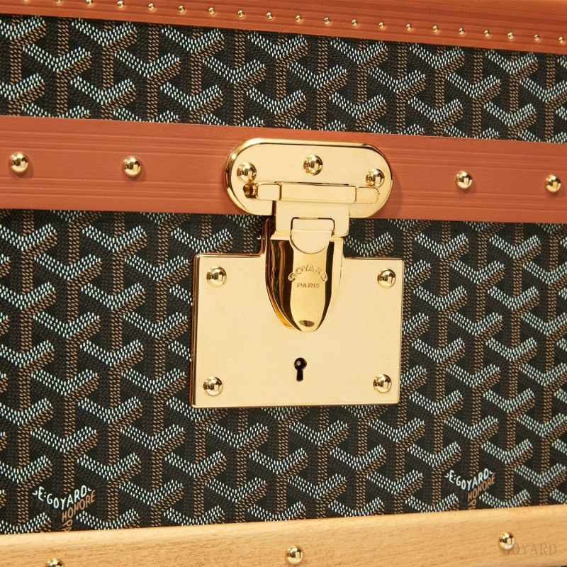 Goyard COURRIER TRUNK Mustat Ruskea | GHWU7780