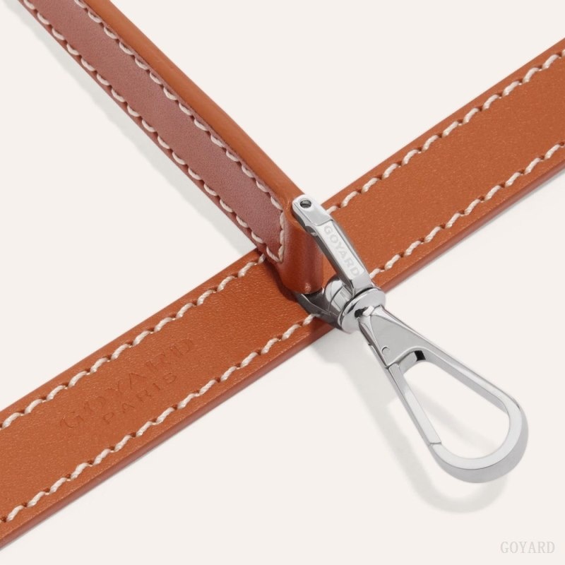 Goyard CUIR PM STRAP Mustat Ruskea | WXKE7476