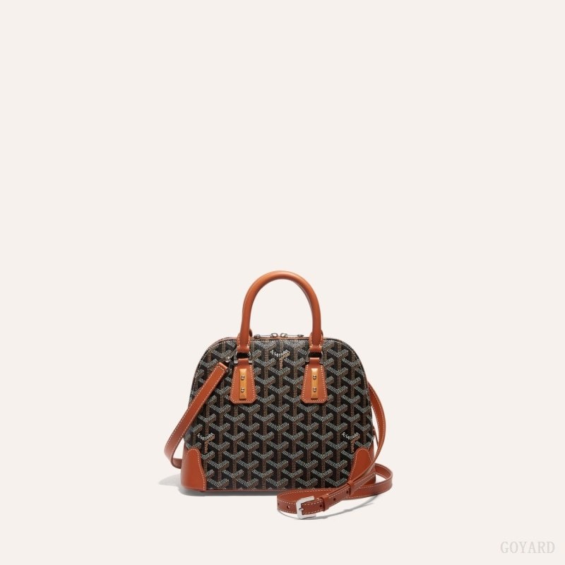 Goyard CUIR PM STRAP Mustat Ruskea | WXKE7476