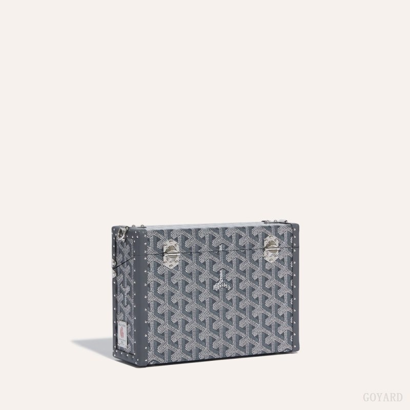 Goyard Cassette Trunk Bag Harmaat | QBNN8720