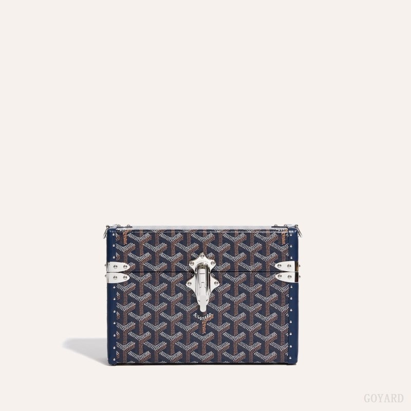 Goyard Cassette Trunk Bag Laivastonsininen Sininen | KTBZ5454