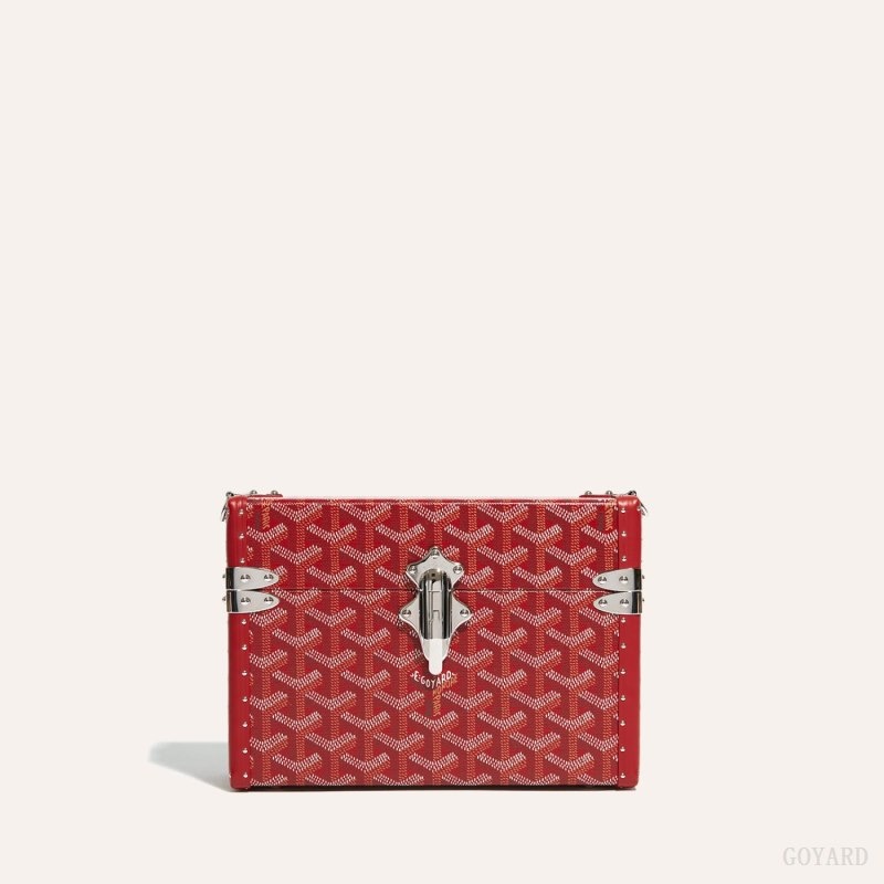 Goyard Cassette Trunk Bag Punainen | RYBW7635