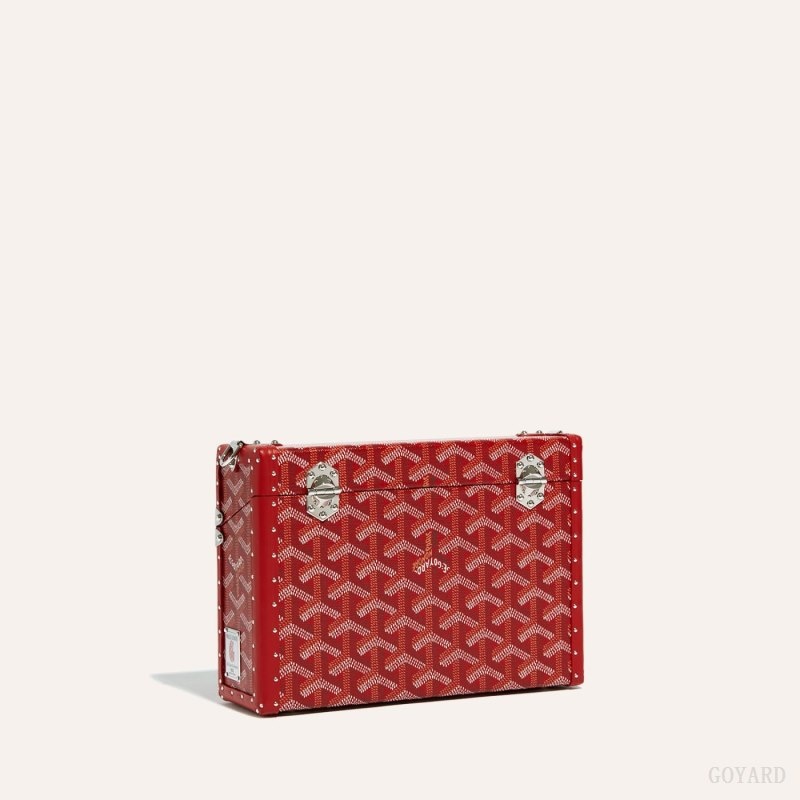 Goyard Cassette Trunk Bag Punainen | RYBW7635