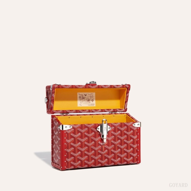 Goyard Cassette Trunk Bag Punainen | RYBW7635