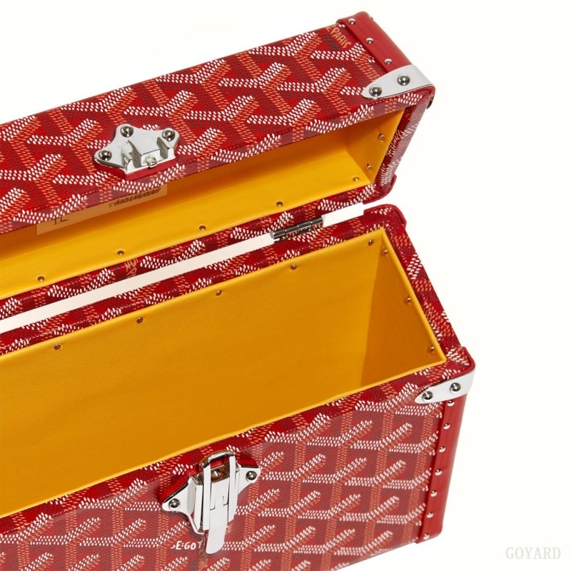 Goyard Cassette Trunk Bag Punainen | RYBW7635