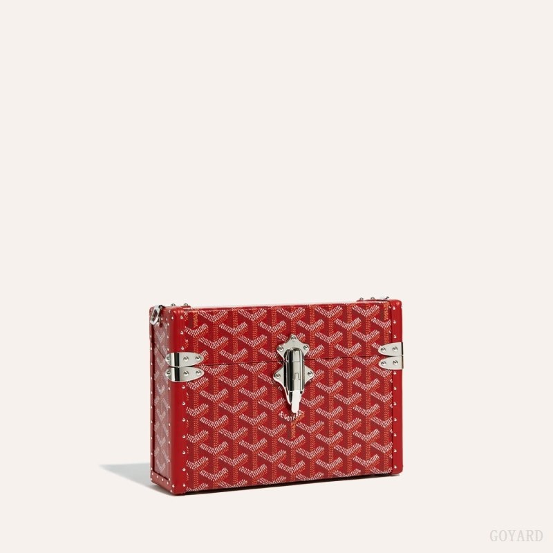 Goyard Cassette Trunk Bag Punainen | RYBW7635