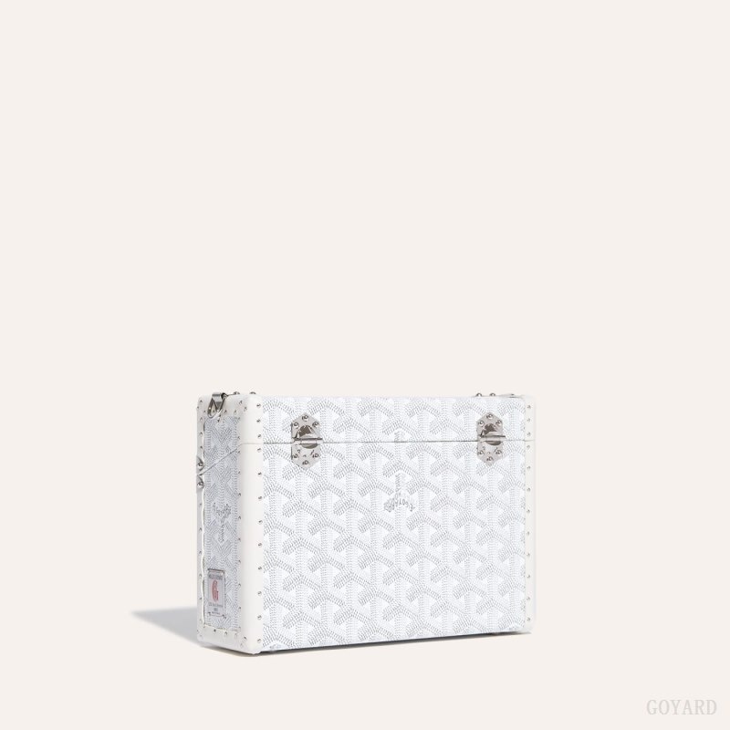 Goyard Cassette Trunk Bag Valkoinen | TNAH8270