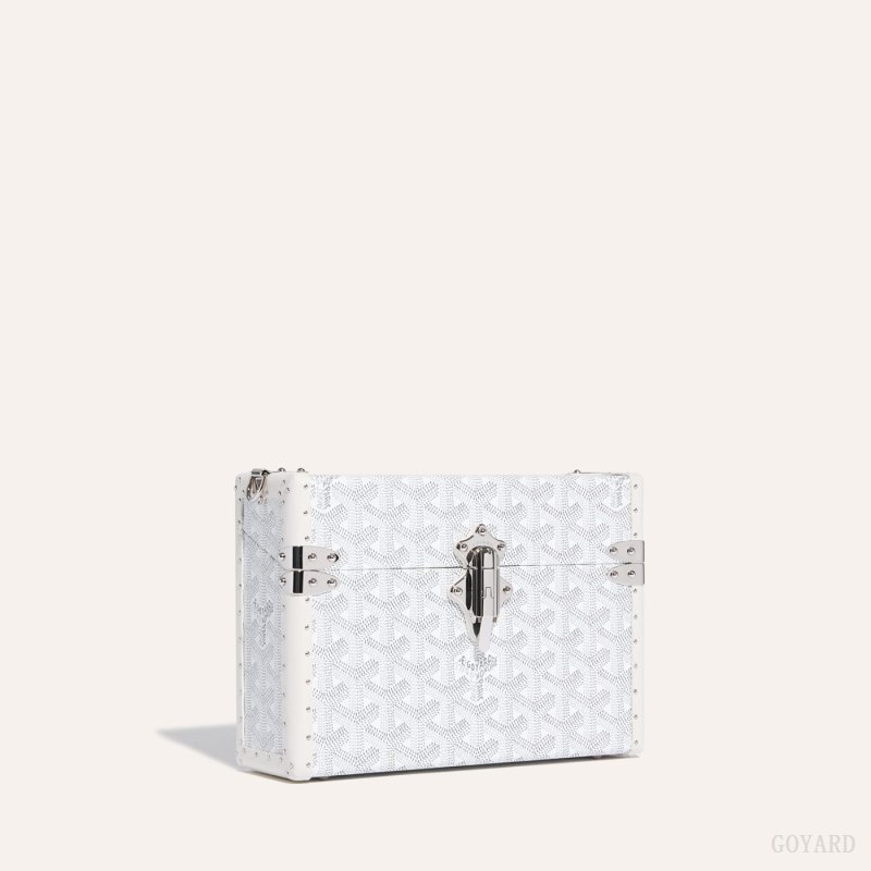 Goyard Cassette Trunk Bag Valkoinen | TNAH8270