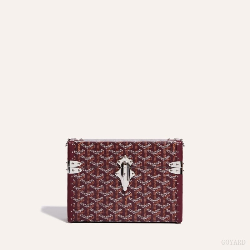 Goyard Cassette Trunk Bag Viininpunainen | NBBV3648