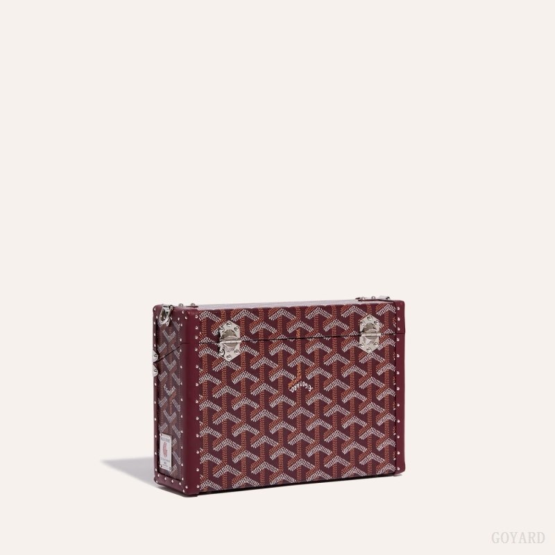 Goyard Cassette Trunk Bag Viininpunainen | NBBV3648