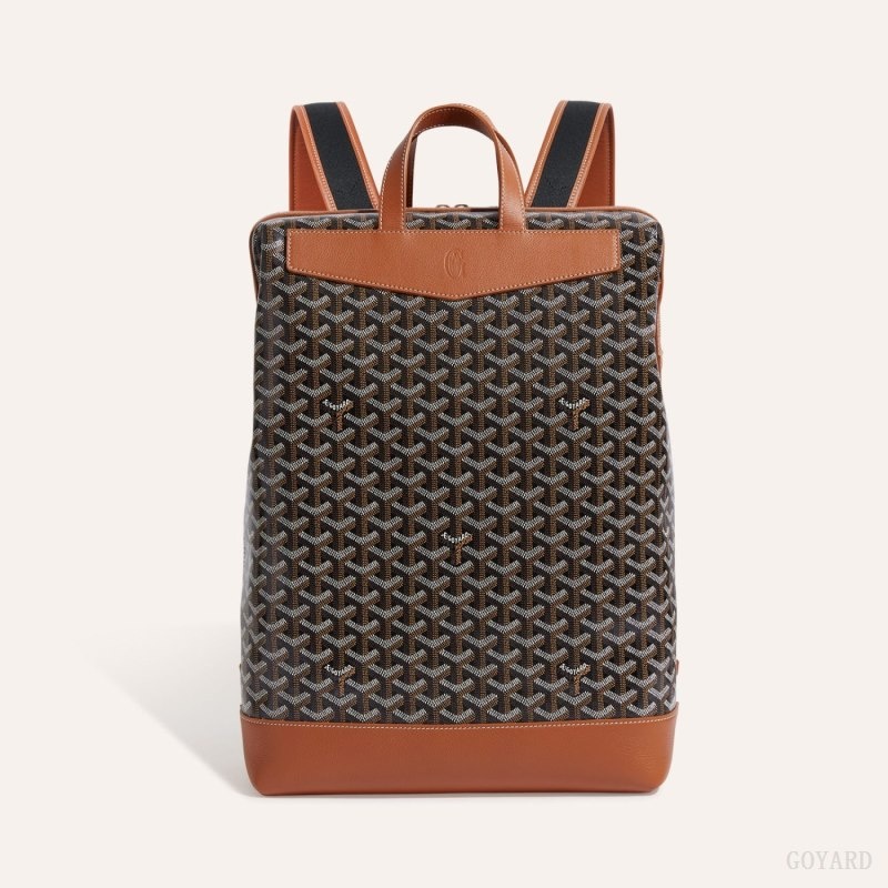 Goyard Cisalpin Backpack Mustat Ruskea | TYFE6264