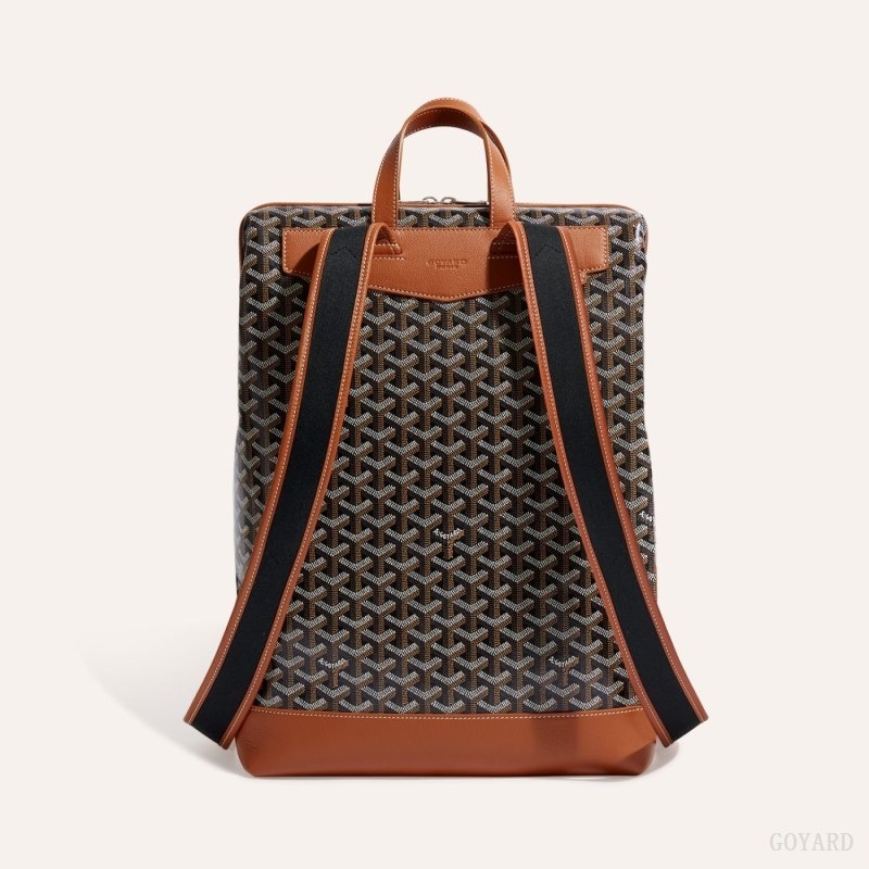 Goyard Cisalpin Backpack Mustat Ruskea | TYFE6264