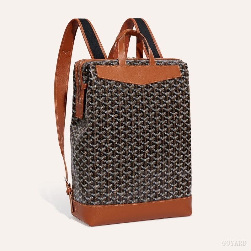 Goyard Cisalpin Backpack Mustat Ruskea | TYFE6264