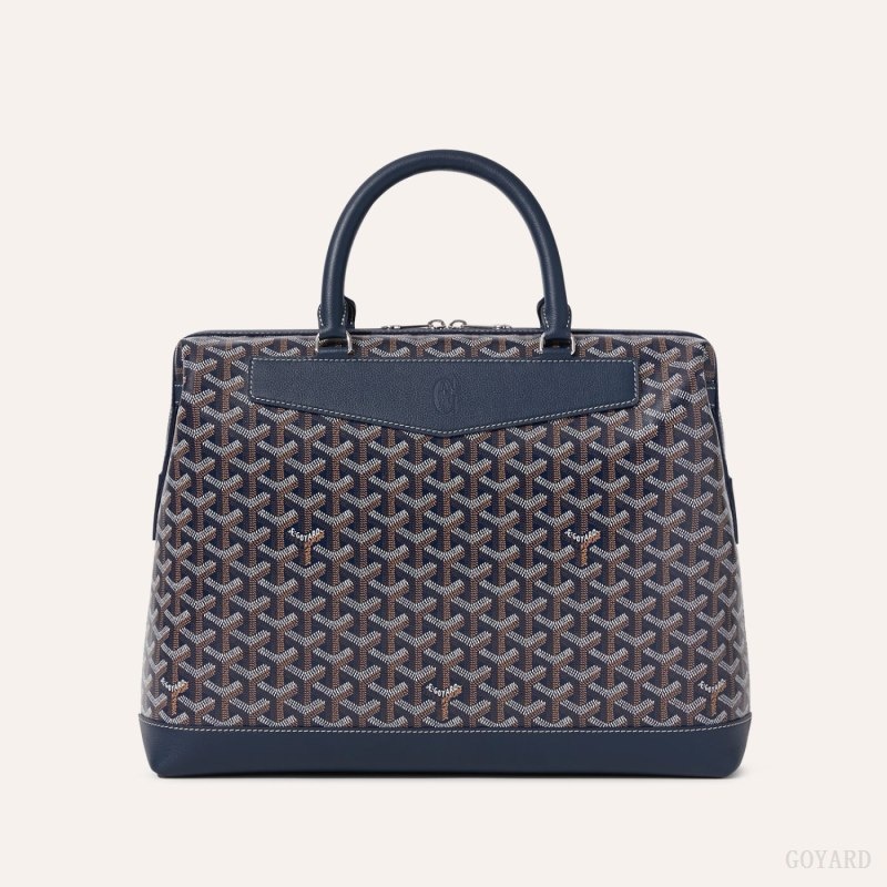 Goyard Cisalpin Document Case Laivastonsininen Sininen | WXDT1766