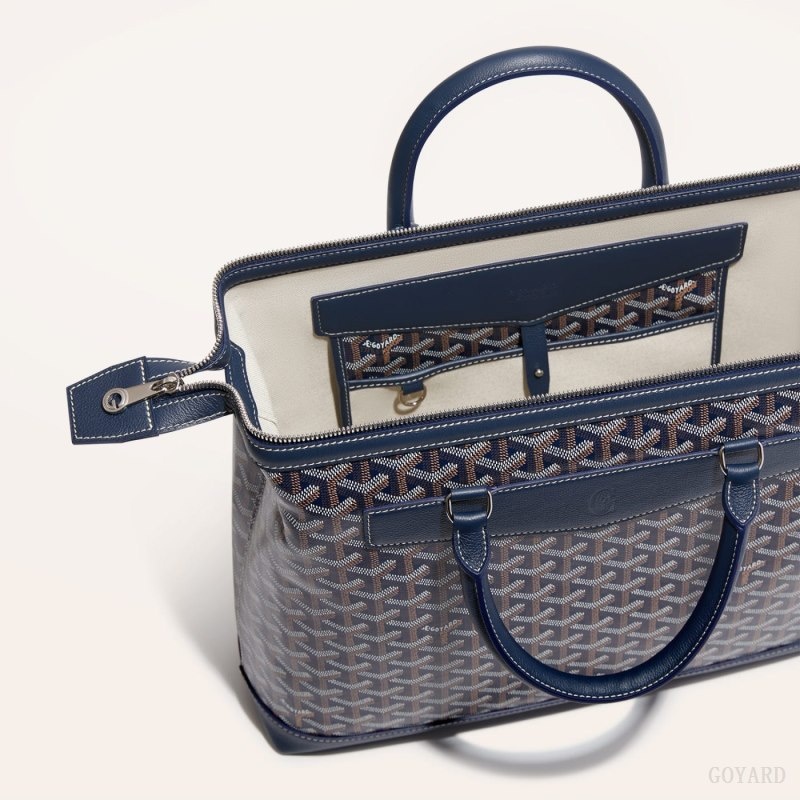 Goyard Cisalpin Document Case Laivastonsininen Sininen | WXDT1766