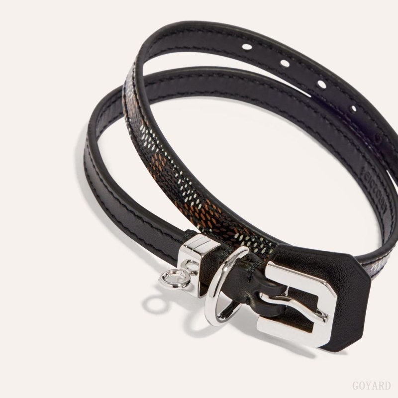 Goyard EDMOND BRACELET Mustat | ZTFV9336