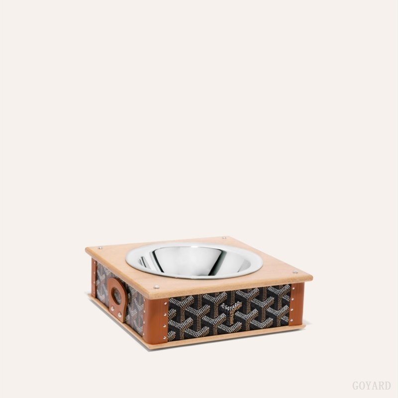 Goyard EDMOND SINGLE BOWL Mustat Ruskea | ODFK1933