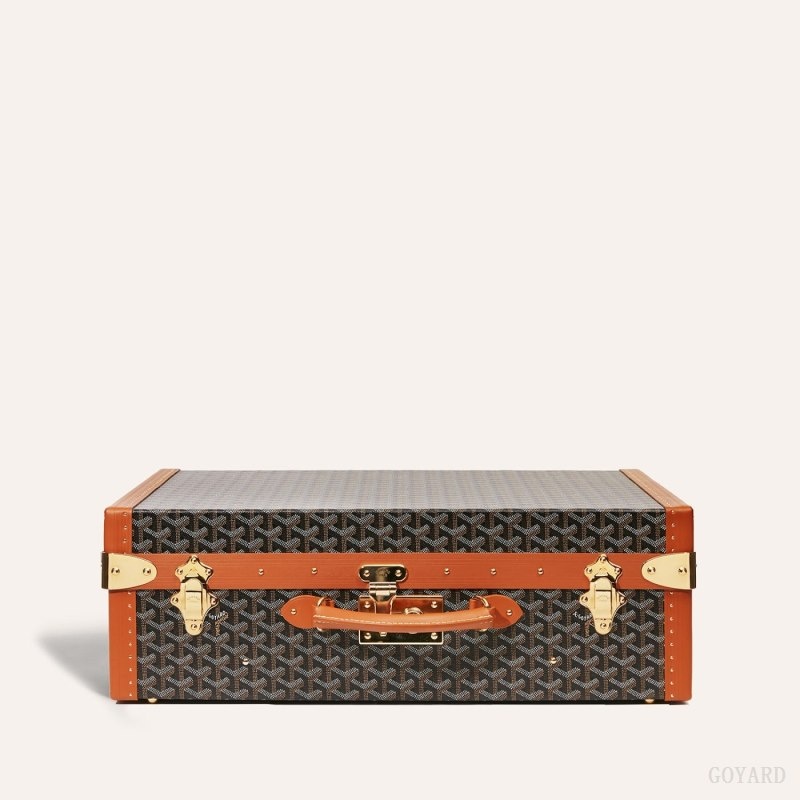 Goyard GRAND HÔTEL 55 CASE Mustat Ruskea | QFRY8334