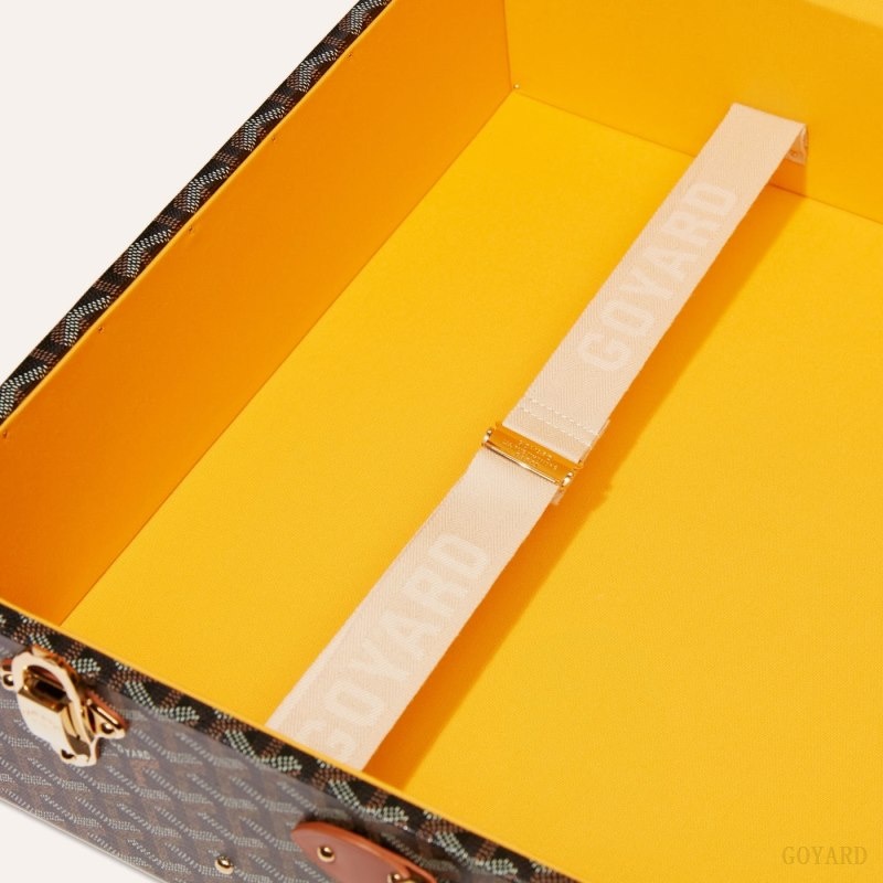 Goyard GRAND HÔTEL 60 CASE Mustat | OGFQ5370