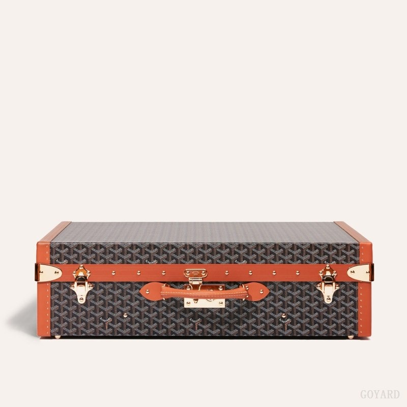 Goyard GRAND HÔTEL 65 CASE Mustat Ruskea | GPAL2334