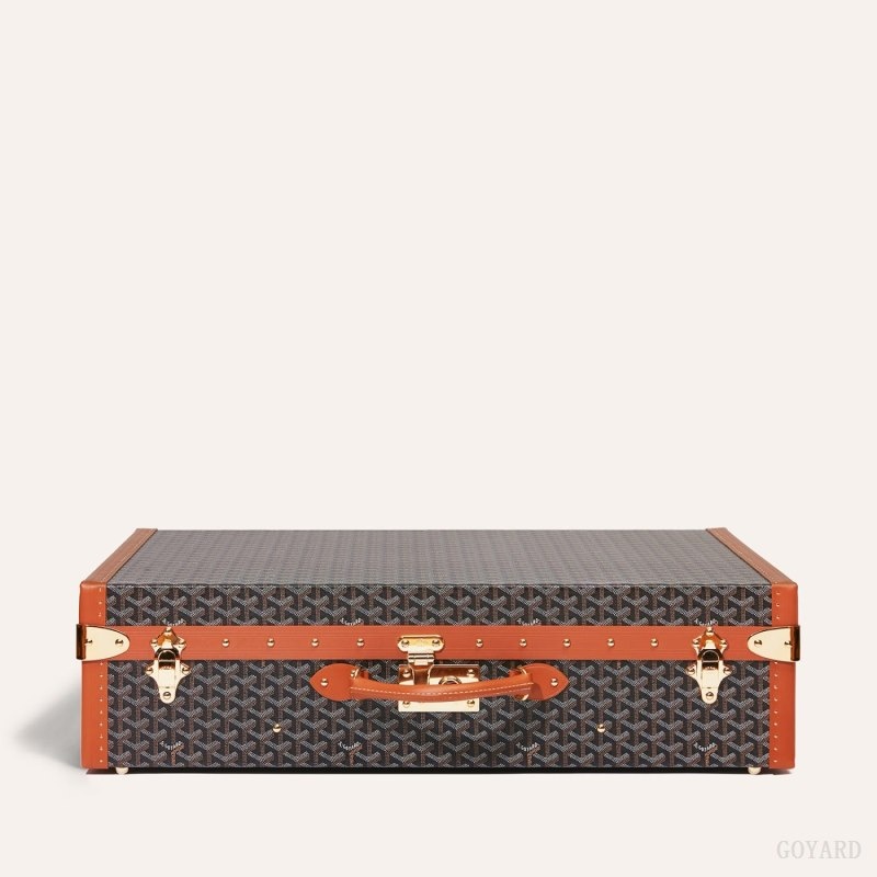 Goyard GRAND HÔTEL 70 CASE Mustat Ruskea | LKDV1611