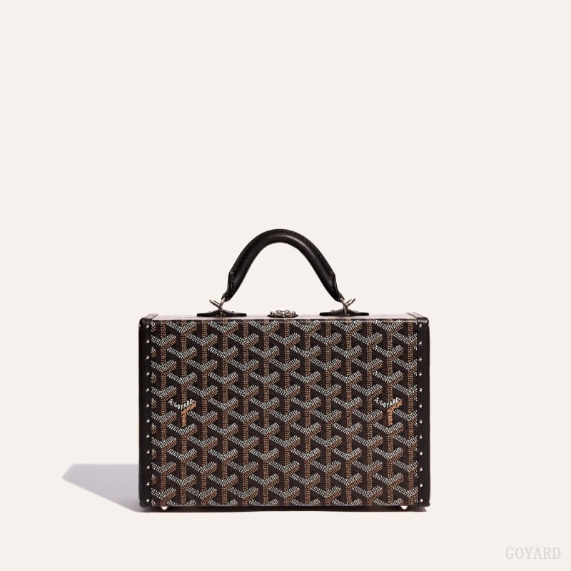 Goyard Grand Hôtel Trunk Bag Mustat | DQIR4277