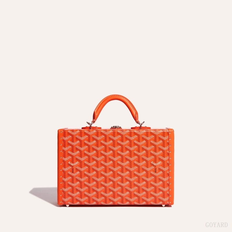 Goyard Grand Hôtel Trunk Bag Oranssi | PWEW4155