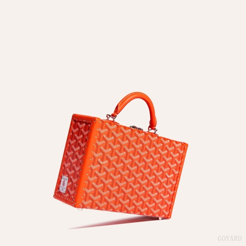 Goyard Grand Hôtel Trunk Bag Oranssi | PWEW4155