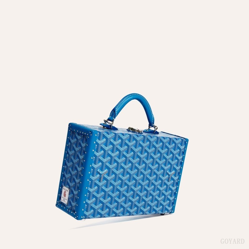 Goyard Grand Hôtel Trunk Bag Sininen | DNVN7543