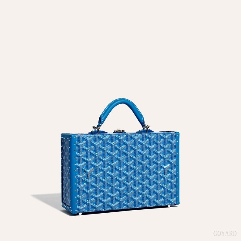 Goyard Grand Hôtel Trunk Bag Sininen | DNVN7543