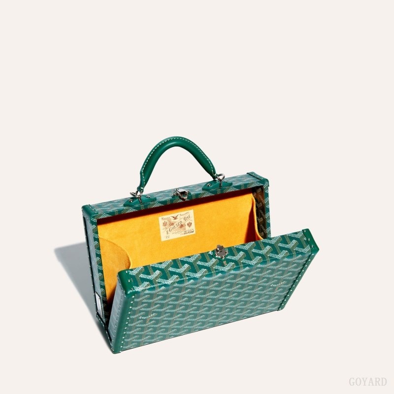 Goyard Grand Hôtel Trunk Bag Vihreä | NXPB6023