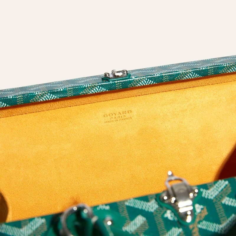 Goyard Grand Hôtel Trunk Bag Vihreä | NXPB6023