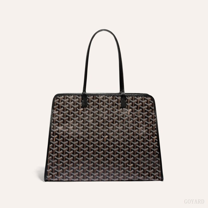 Goyard HARDY PM BAG Mustat | BFJZ7634