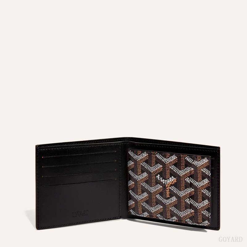 Goyard INSERT VICTOIRE CARD WALLET Mustat | MJHK6732