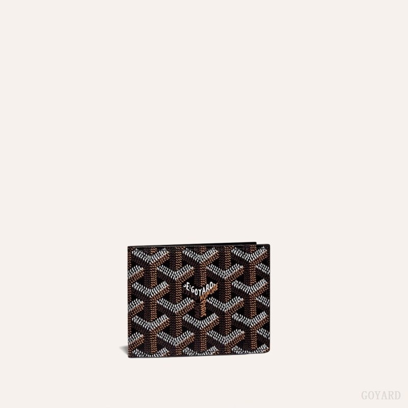 Goyard INSERT VICTOIRE CARD WALLET Mustat | MJHK6732