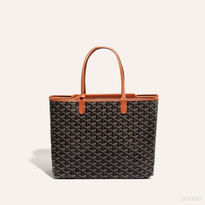 Goyard ISABELLE BAG Mustat Ruskea | RZJK4995