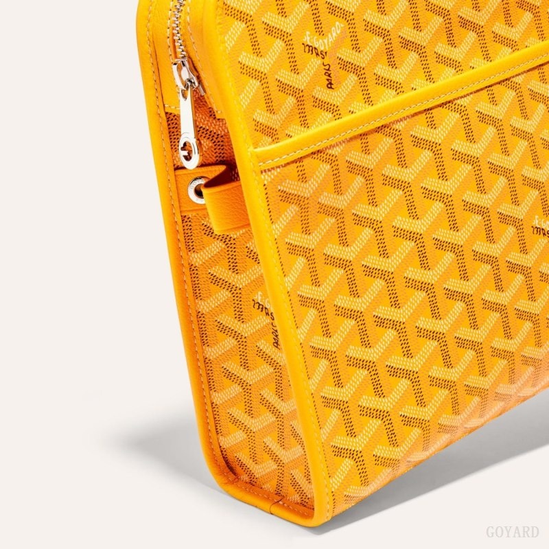 Goyard JOUVENCE GM TOILET BAG Keltainen | KJGU8336